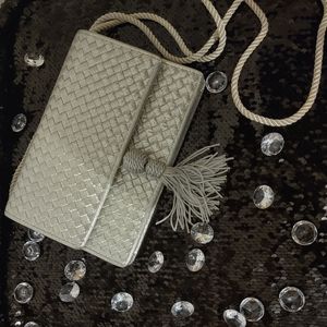 Silver purse